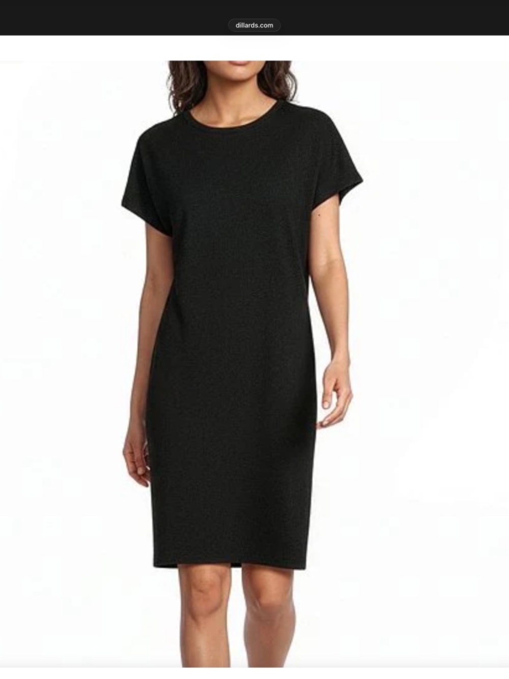 Eileen Fisher Round Neck T-Shirt Dress